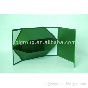 collapsible magnetic box can be shipped flat to save shipping costs